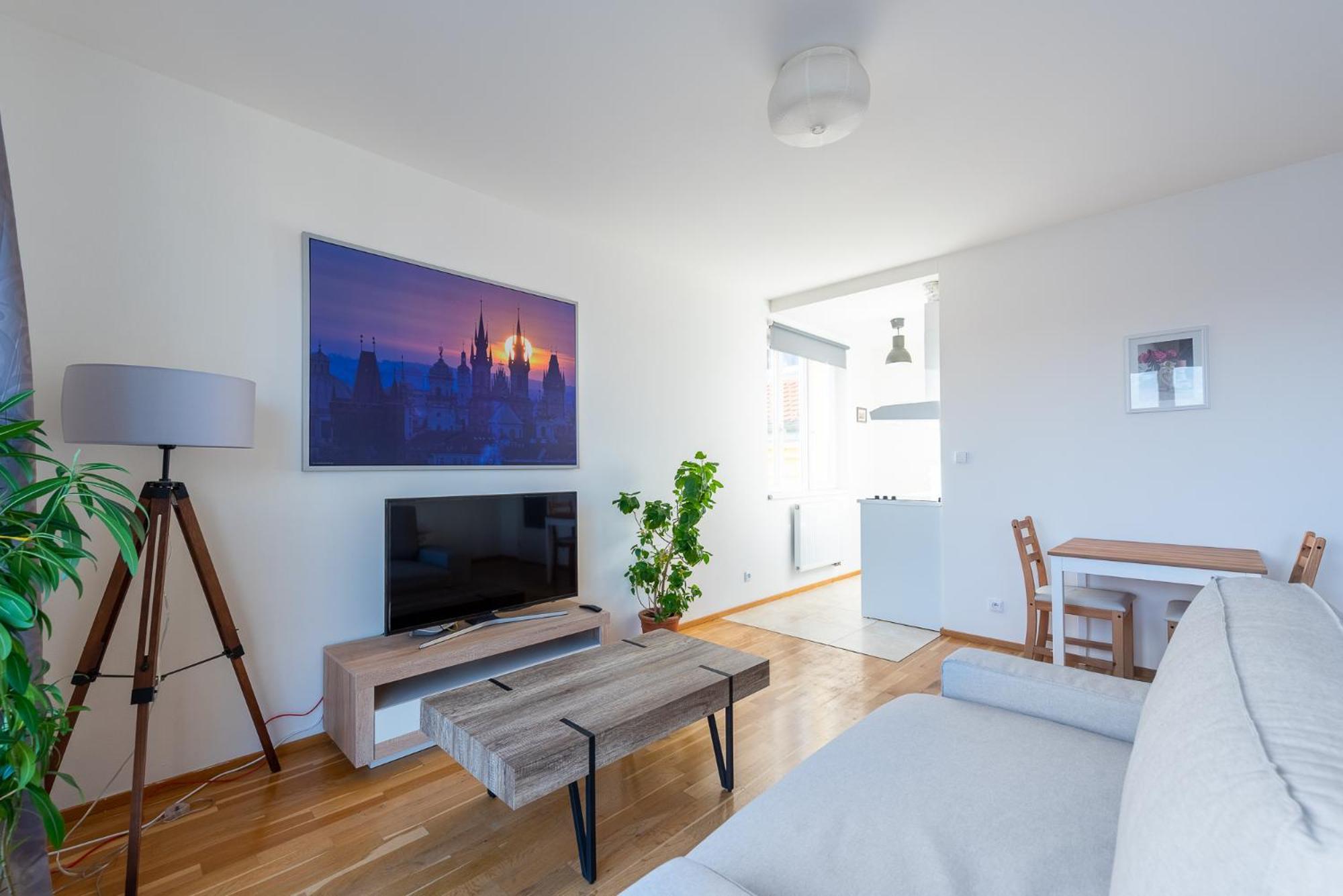Sunny Safron Apartment Prag Dış mekan fotoğraf